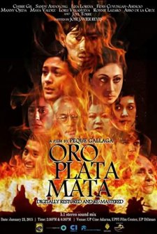 Oro, Plata, Mata (1982) afişi