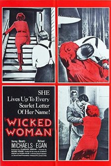 Wicked Woman (1953) afişi