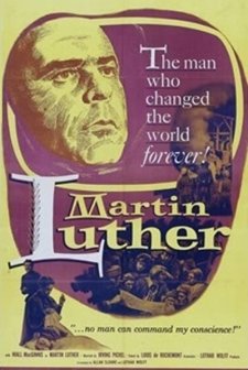 Martin Luther (1953) afişi