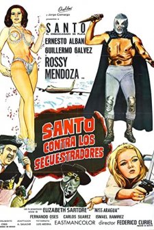 'santo' Contra Los Secuestradores (1973) afişi