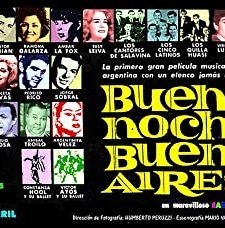 Buenas Noches, Buenos Aires (1964) afişi