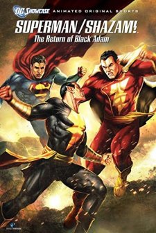 Superman/Shazam - The Return Of Black Adam (2010) afişi