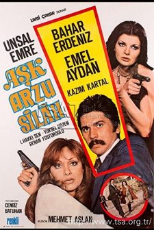 Aşk Arzu Silah (1970) afişi