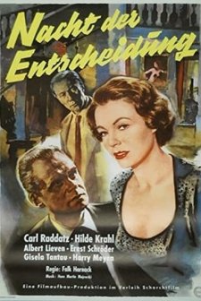 Nacht Der Entscheidung (1956) afişi