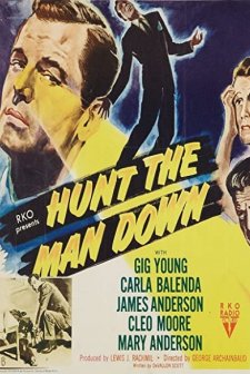 Hunt The Man Down (1950) afişi