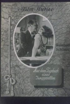 Aus Dem Tagebuch Eines Junggesellen (1929) afişi