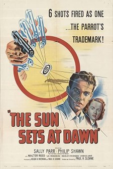 The Sun Sets At Dawn (1950) afişi