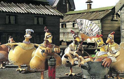 Tavuklar Firarda Fotoğrafı