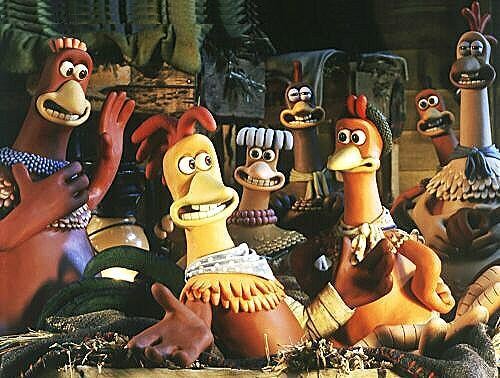 Tavuklar Firarda Fotoğrafı