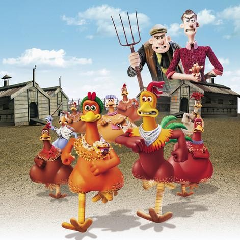 Tavuklar Firarda Fotoğrafı