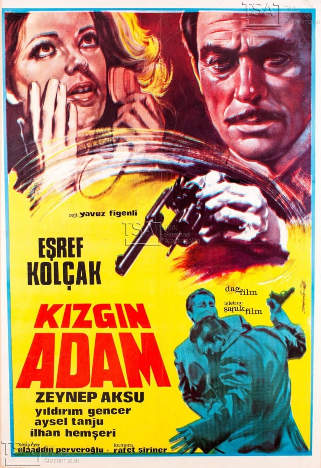 Kızgın Adam (1968) afişi
