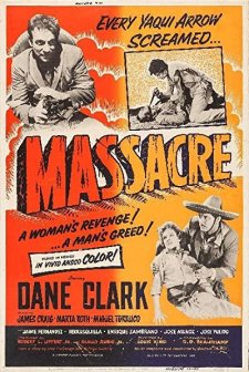 Massacre (1956) afişi