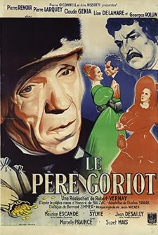 Goriot Baba (1945) afişi