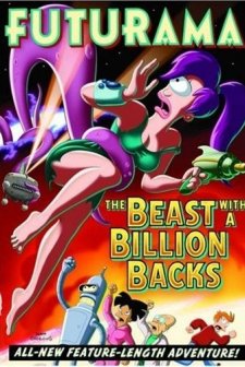 Futurama: The Beast With A Billion Backs (2008) afişi
