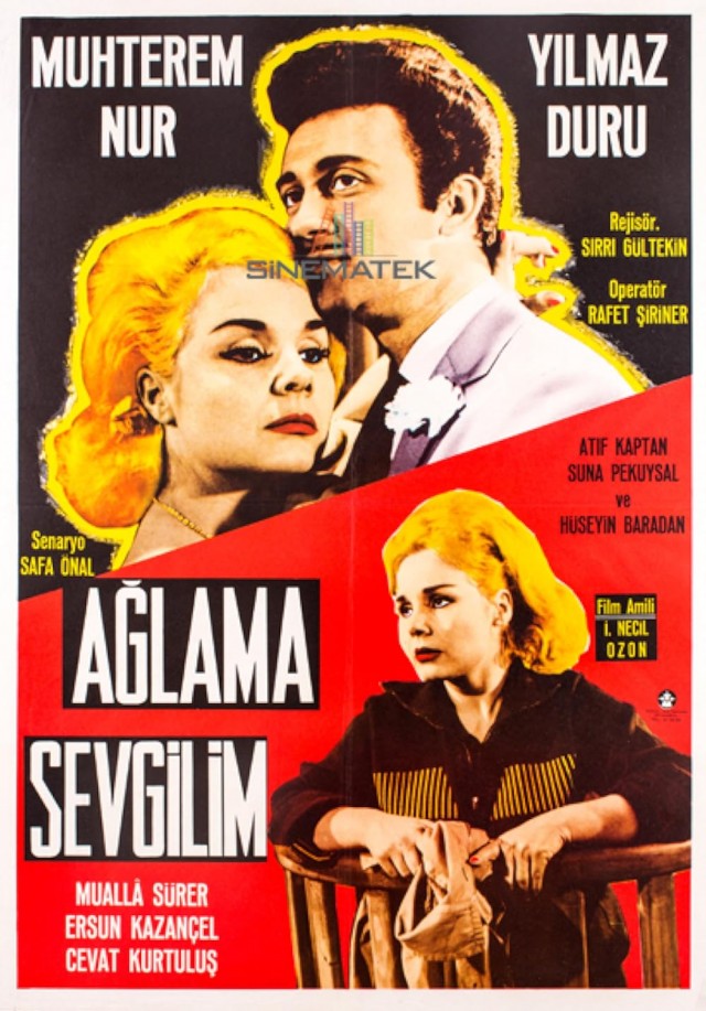 Ağlama Sevgilim (1962) afişi