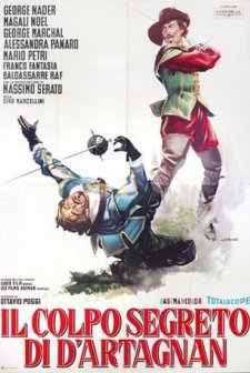 Il colpo segreto di d'Artagnan (1962) afişi