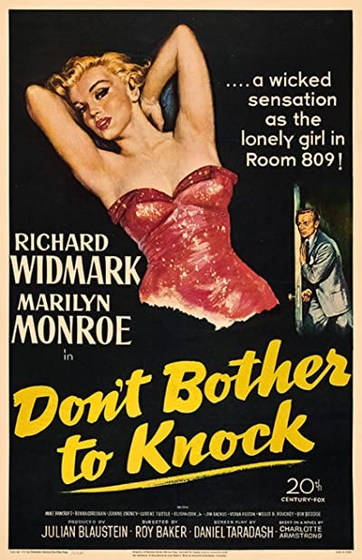 Don't Bother To Knock (1952) afişi