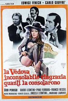 La vedova inconsolabile ringrazia quanti la consolarono (1973) afişi