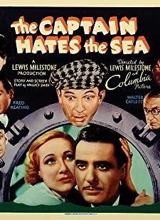 The Captain Hates The Sea (1934) afişi