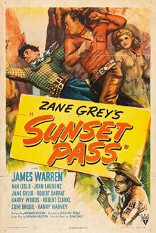 Sunset Pass (1946) afişi