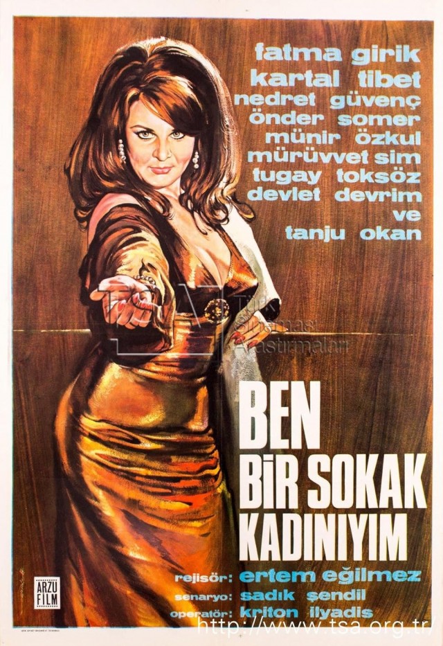 Ben Bir Sokak Kadınıyım (1966) afişi