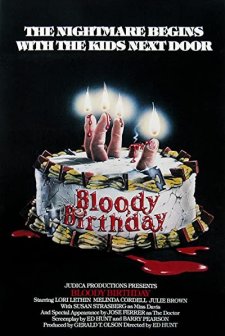 Bloody Birthday (1981) afişi