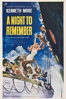 A Night To Remember (1958) afişi