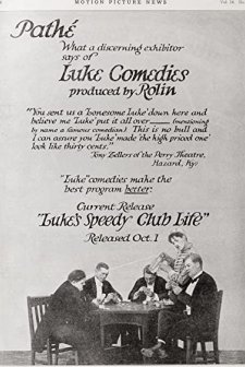Luke's Speedy Club Life (1916) afişi