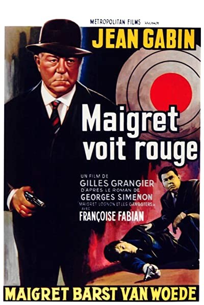Maigret Voit Rouge (1963) afişi