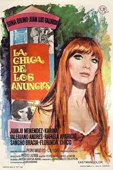 La Chica De Los Anuncios (1968) afişi