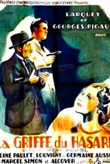 La Griffe Du Hasard (1937) afişi