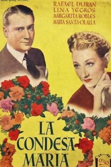 La Condesa María (1942) afişi