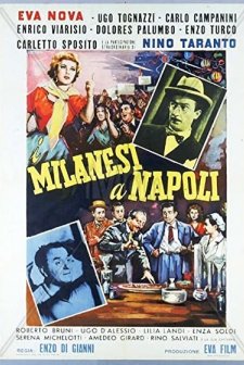 Milanesi A Napoli (1954) afişi