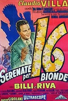 Serenate Per Sedici Bionde (1957) afişi