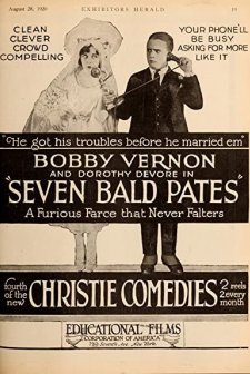 Seven Bald Pates (1920) afişi