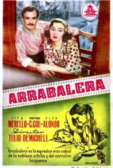 Arrabalera (1950) afişi