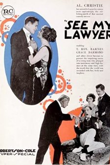 See My Lawyer (1921) afişi