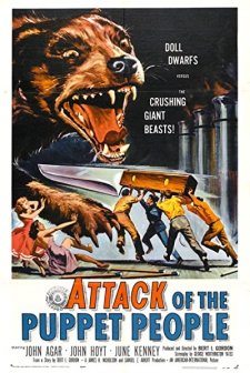 Attack Of The Puppet People (1958) afişi