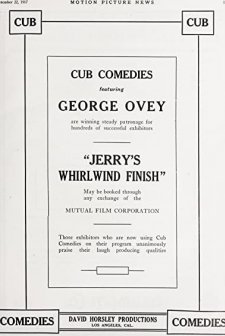Jerry's Whirlwind Finish (1917) afişi