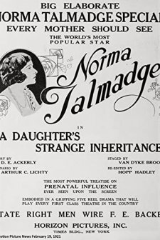 A Daughter's Strange ınheritance (1915) afişi