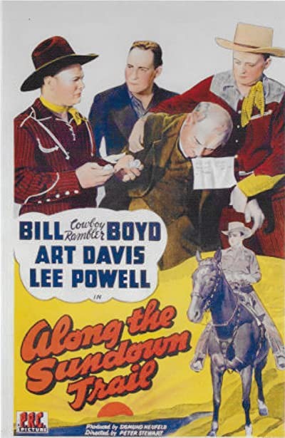 Along The Sundown Trail (1942) afişi