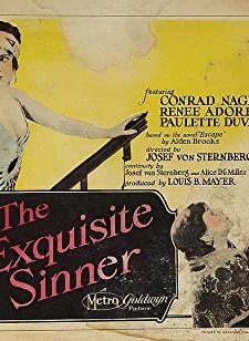 Exquisite Sinner (1926) afişi