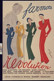 Farmors Revolution (1933) afişi