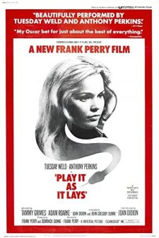 Play It As It Lays (1972) afişi