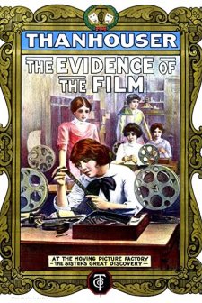 The Evidence Of The Film (1913) afişi