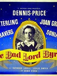 The Bad Lord Byron (1949) afişi
