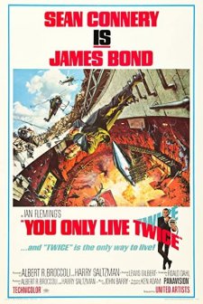 007 James Bond: İnsan İki Kere Yaşar (1967) afişi