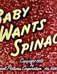 Baby Wants Spinach (1950) afişi