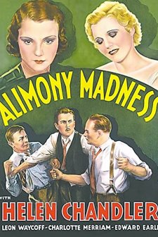Alimony Madness (1933) afişi