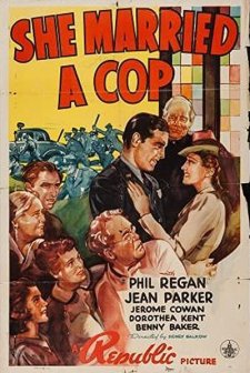 She Married A Cop (1939) afişi